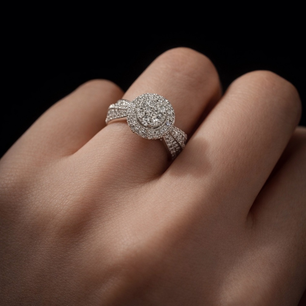 WEDDING RING PROMISE RING ENGAGMENT BRIDAL RING